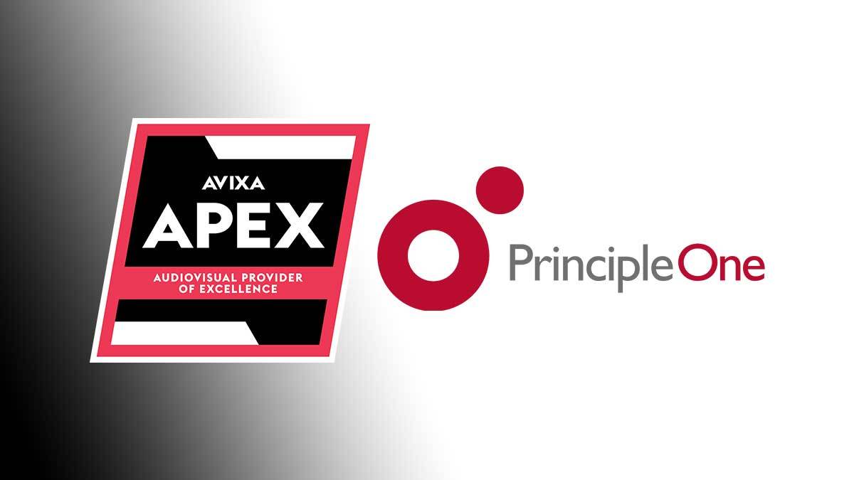 Apex logo and Principle One logo